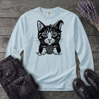 Witchy Yarn Cat Long Sleeve T-Shirt