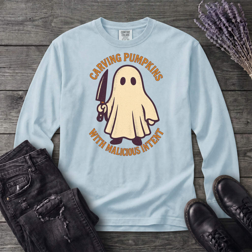 Carving With Malicious Intent Long Sleeve T-Shirt