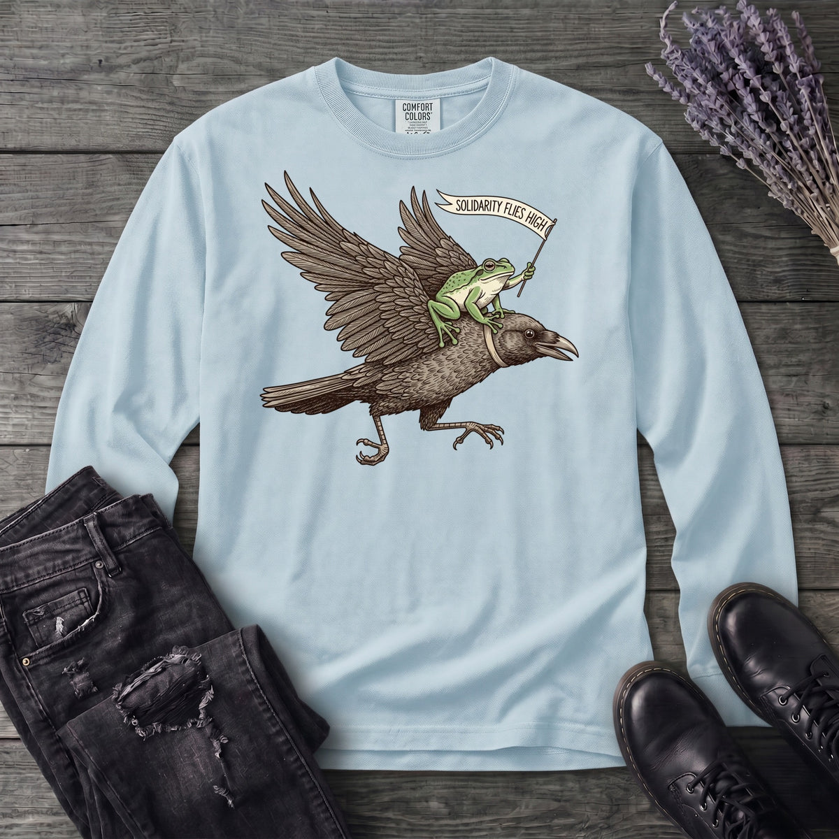 Solidarity Flies High Long Sleeve T-Shirt
