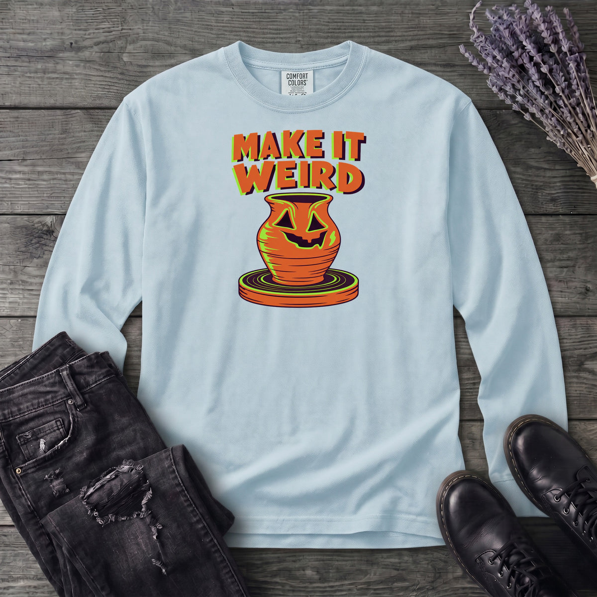 Make It Weird Long Sleeve T-Shirt