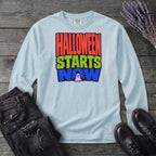 Halloween Starts Now Long Sleeve T-Shirt