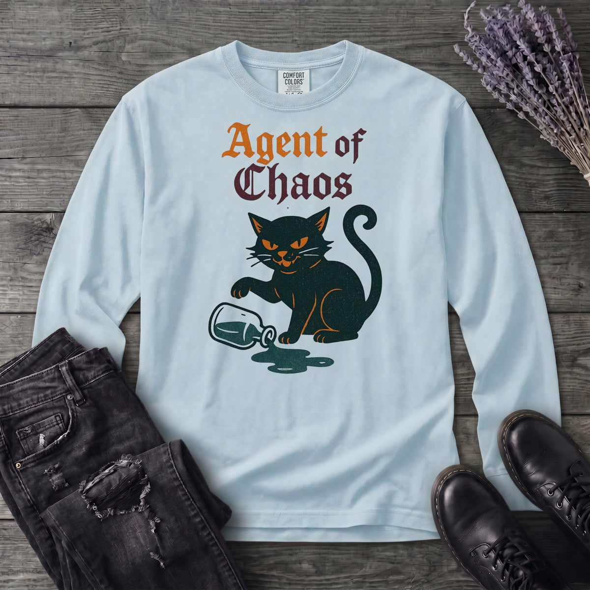 agent of chaos Long Sleeve T-Shirt