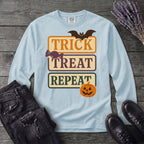 Trick Treat Repeat Muted Long Sleeve T-Shirt
