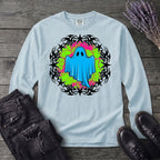 Grunge Star Ghost Long Sleeve T-Shirt