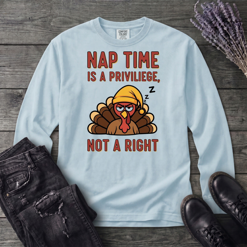Nap Time Long Sleeve T-Shirt