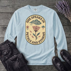 She Speaks In Petals And Storms Long Sleeve T-Shirt