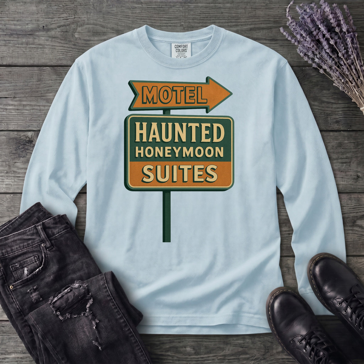 Haunted Honeymoon Suites Long Sleeve T-Shirt