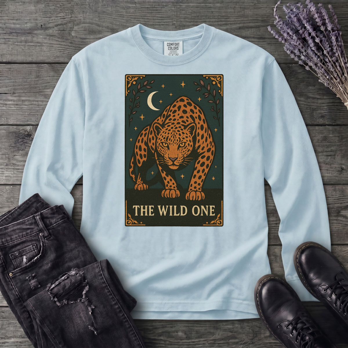 The Wild One Tarot Long Sleeve T-Shirt