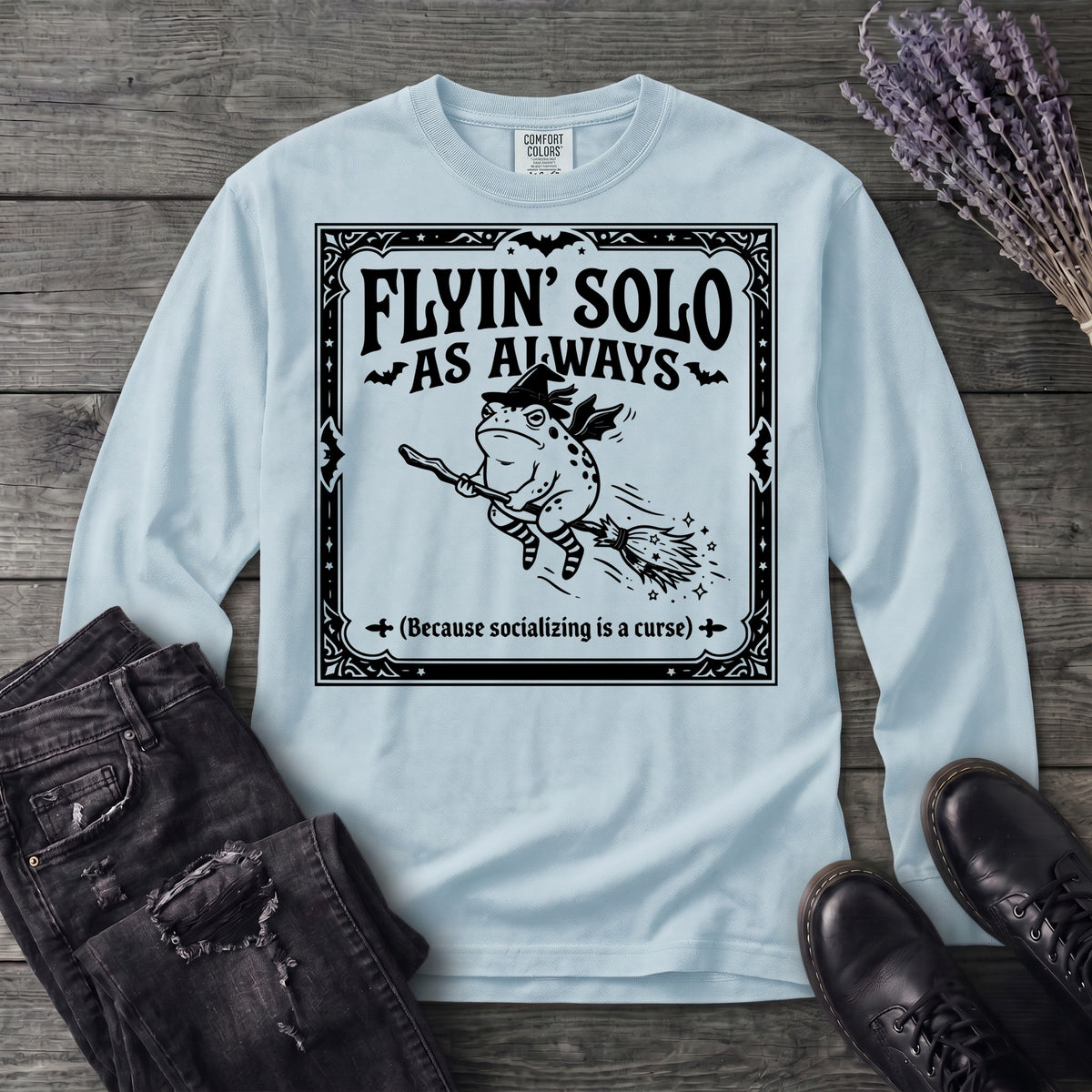 Flyin Solo Long Sleeve T-Shirt