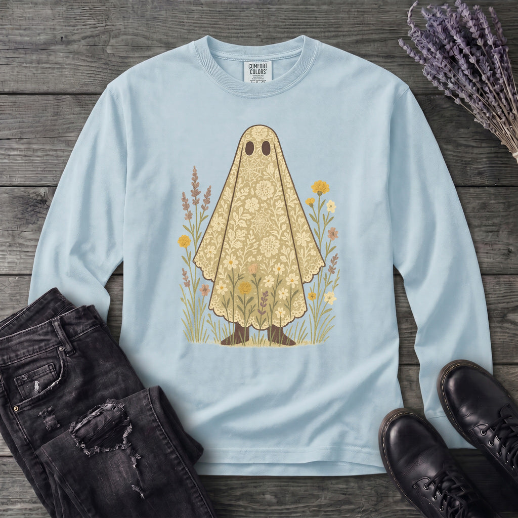 lace ghost Long Sleeve T-Shirt