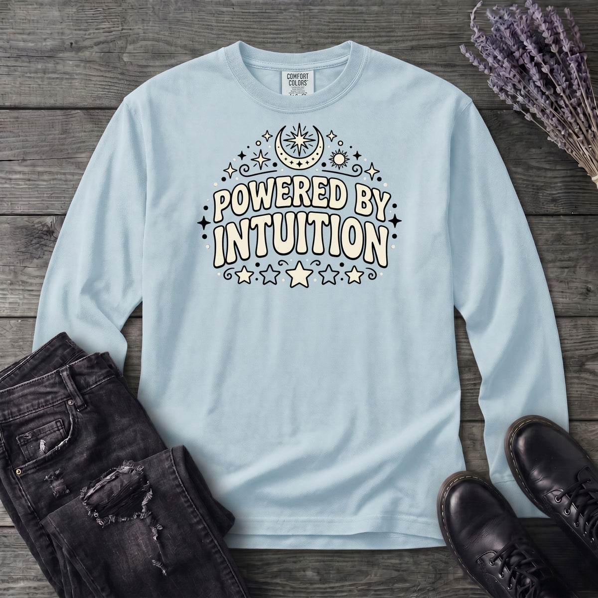 Powered By Intuition Long Sleeve T-Shirt