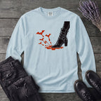 Crimson Stomp Long Sleeve T-Shirt