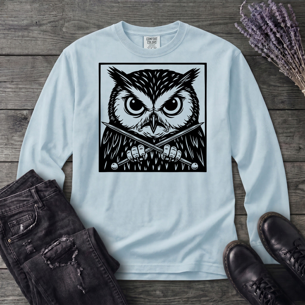 Owl Knitter Long Sleeve T-Shirt