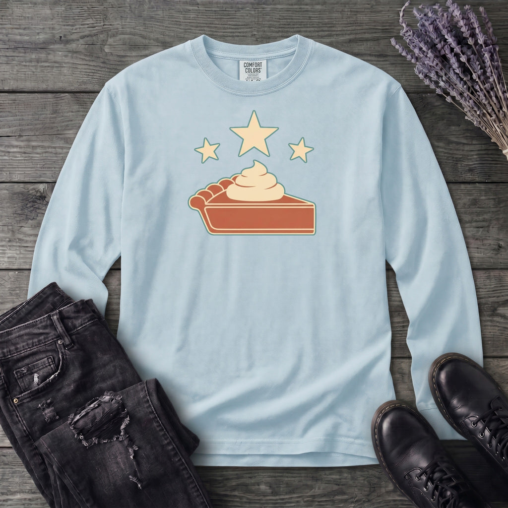 Pie And Stars Long Sleeve T-Shirt
