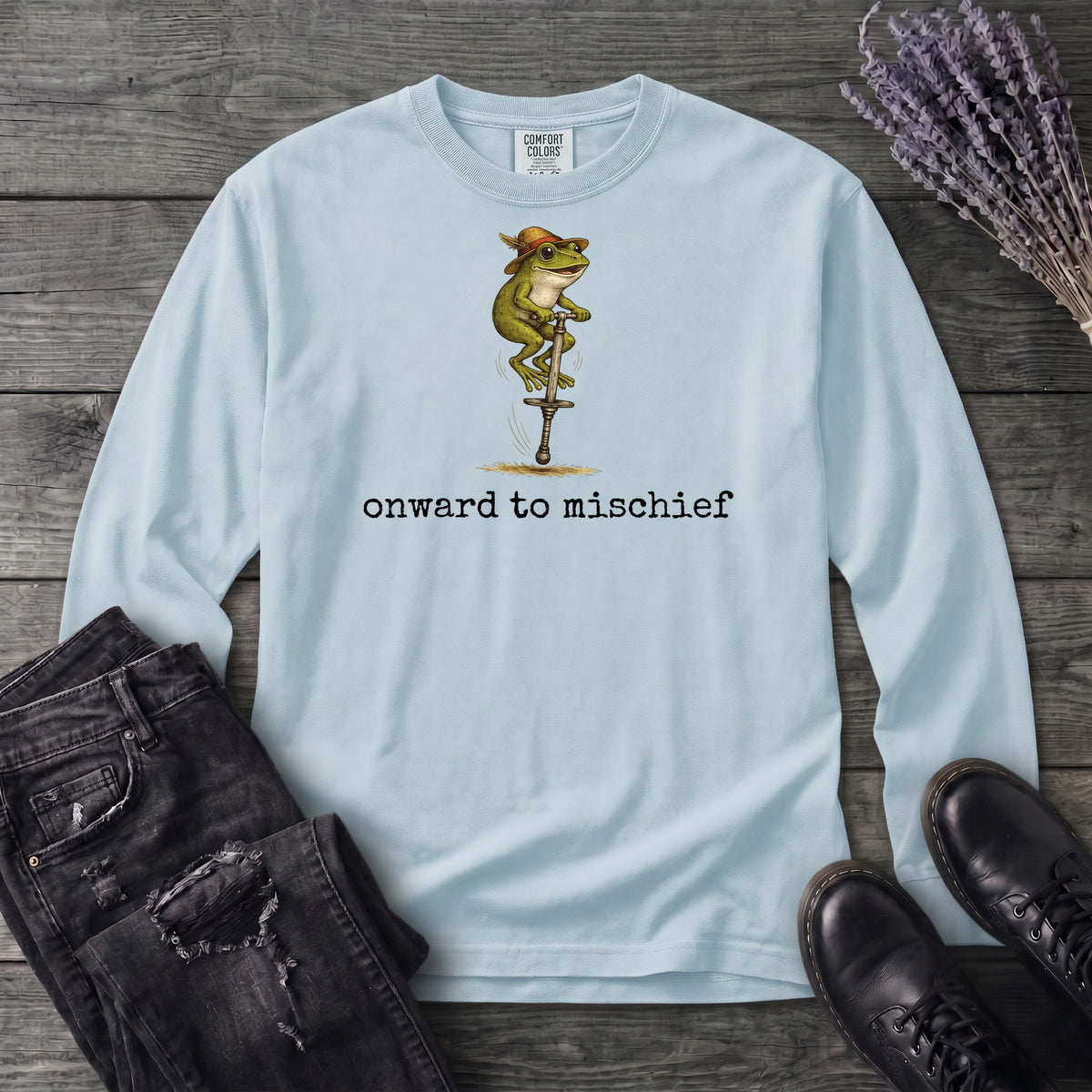 Onward To Mischief Long Sleeve T-Shirt