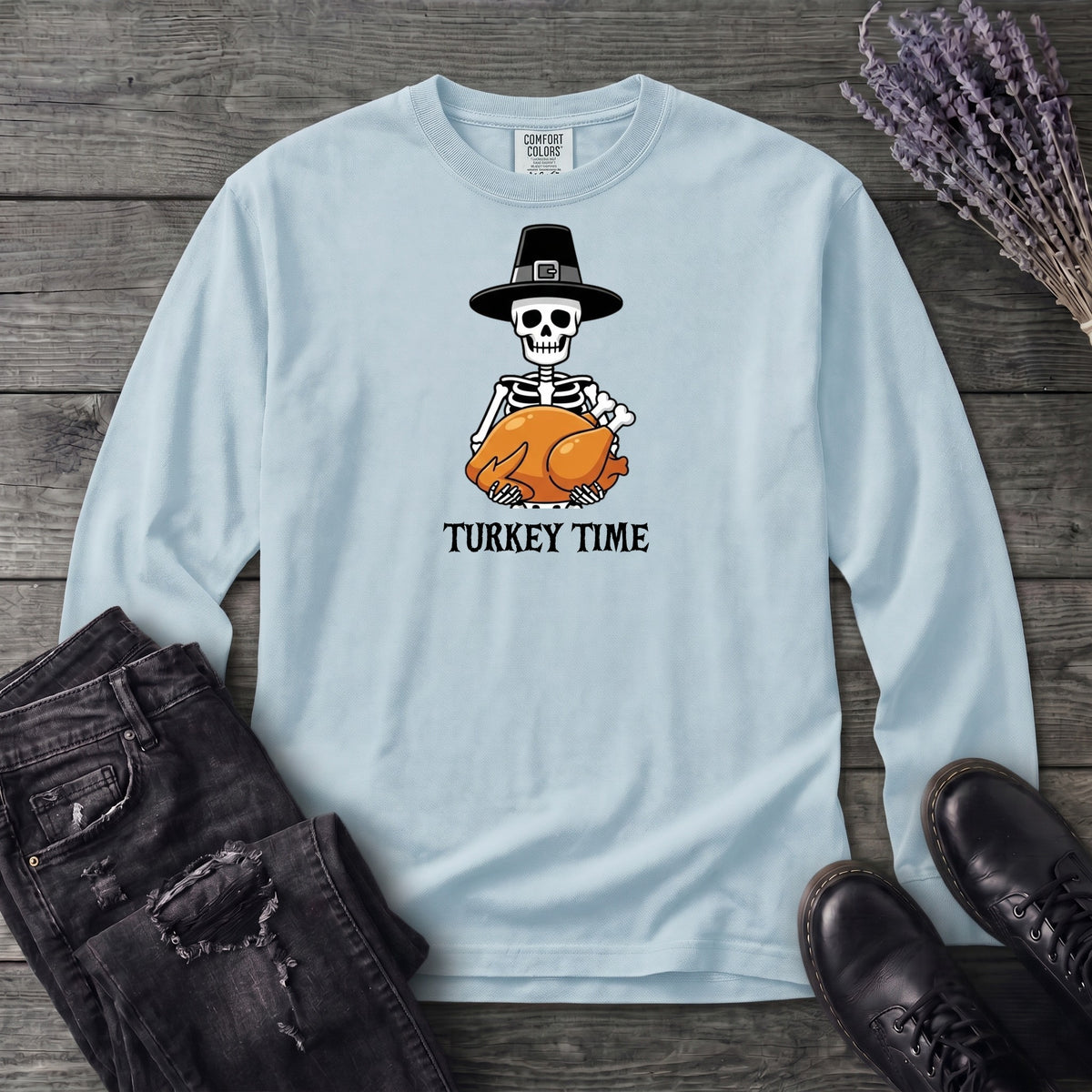 Turkey Time Long Sleeve T-Shirt