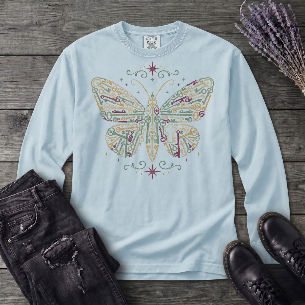 Butterfly Keys Long Sleeve T-Shirt