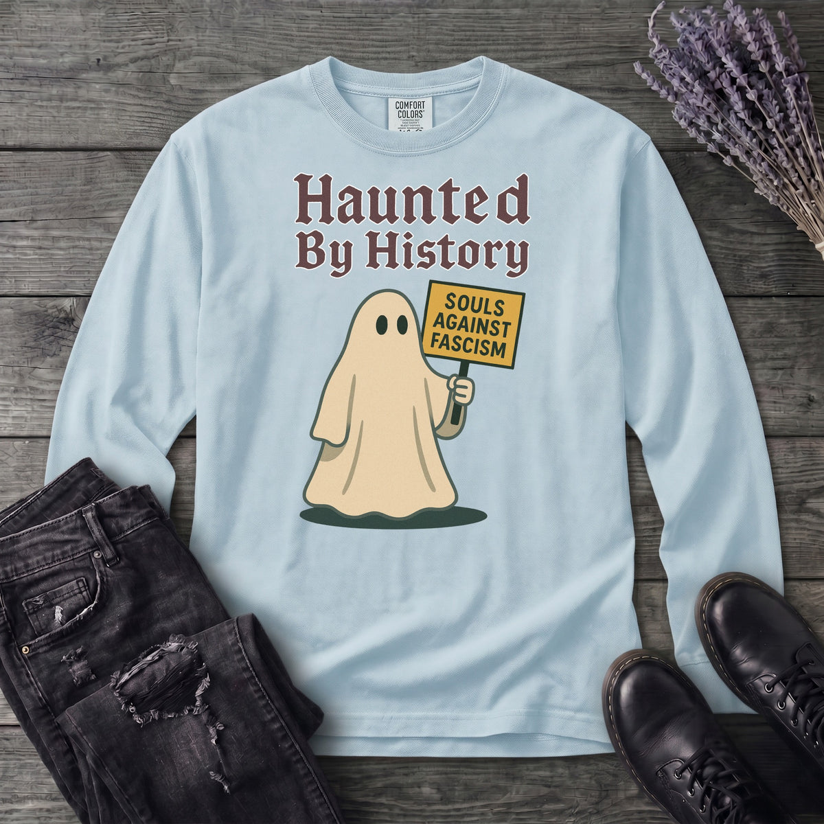 Haunted By History Long Sleeve T-Shirt
