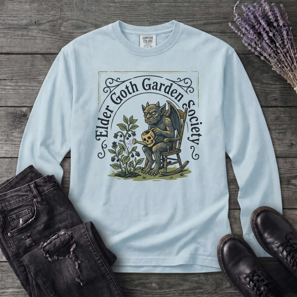 Elder Goth Garden Society Long Sleeve T-Shirt