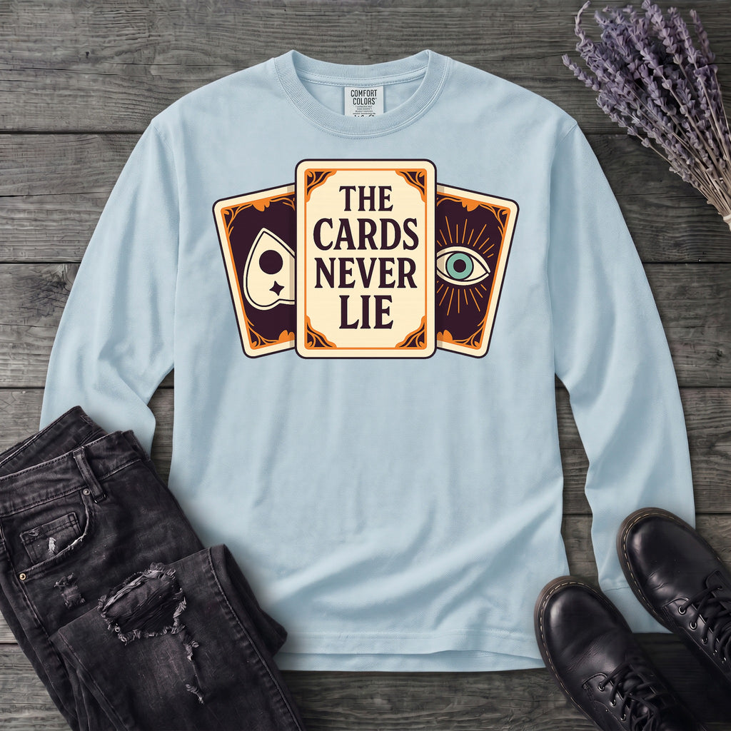 The Cards Never Lie Long Sleeve T-Shirt