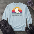 Good Vibes And Spooky Nights Long Sleeve T-Shirt
