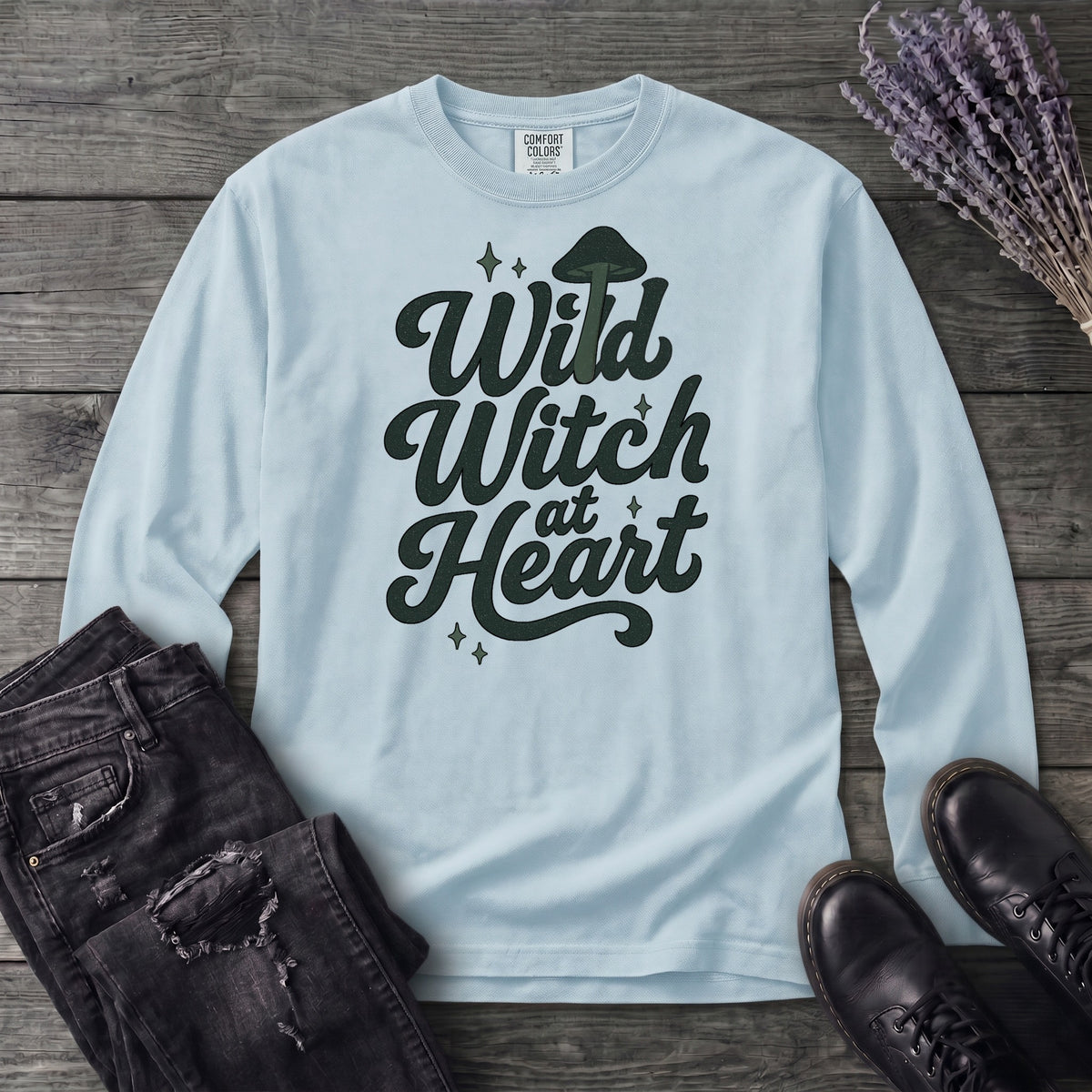 Wild Witch At Heart Long Sleeve T-Shirt