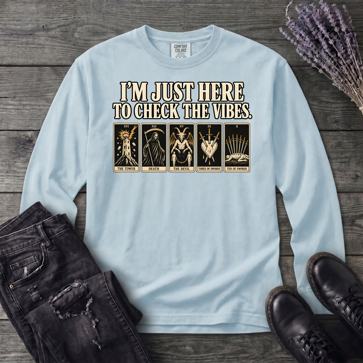Check The Vibes Long Sleeve T-Shirt