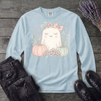Boho Coquette Ghost Long Sleeve T-Shirt