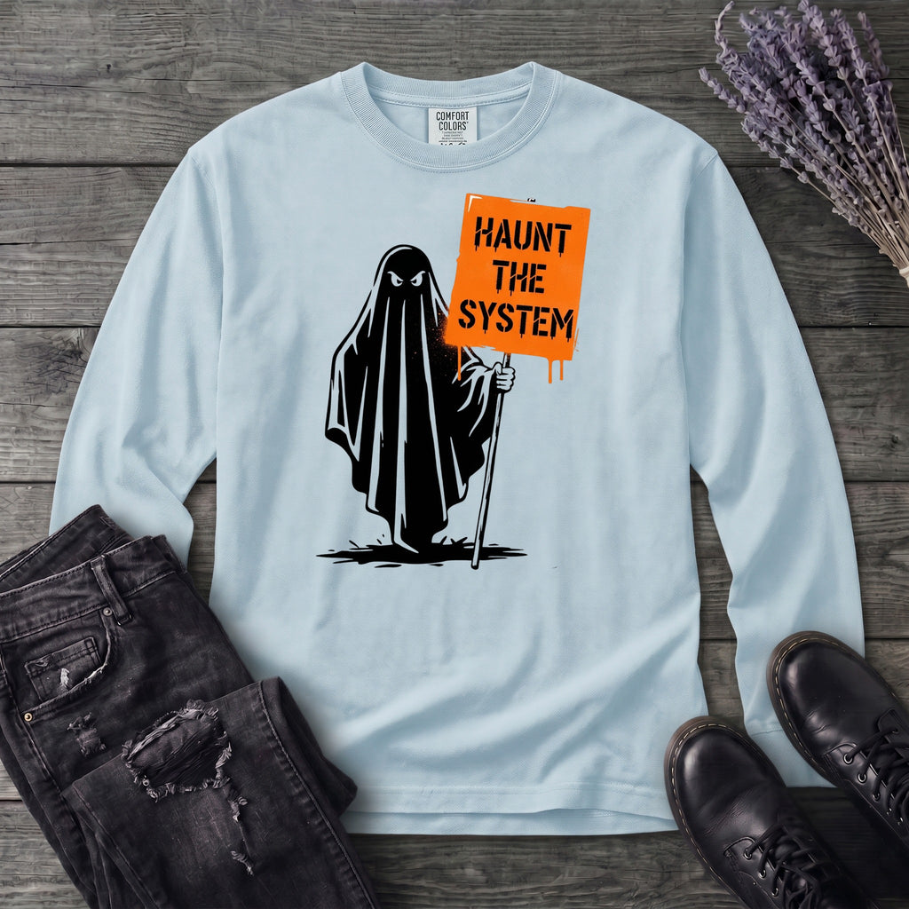 Haunt The System Long Sleeve T-Shirt