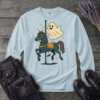 Ghost Carousel Horse Long Sleeve T-Shirt
