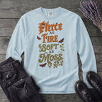 Fierce As Fire Soft As Moss Long Sleeve T-Shirt