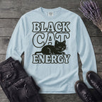 Black Cat Energy Long Sleeve T-Shirt
