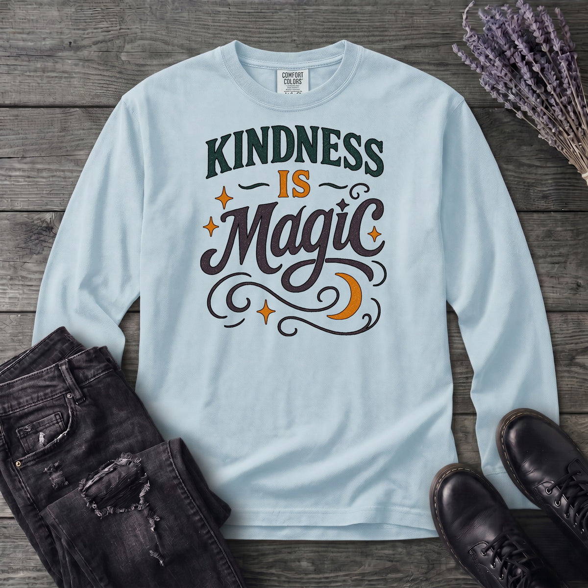 Kindness Is Magic Long Sleeve T-Shirt