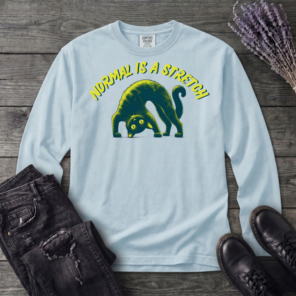 Normal Is A Stretch Long Sleeve T-Shirt