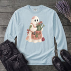 Patchwork Garden Ghost Long Sleeve T-Shirt