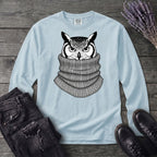 Owl In Cowl Long Sleeve T-Shirt