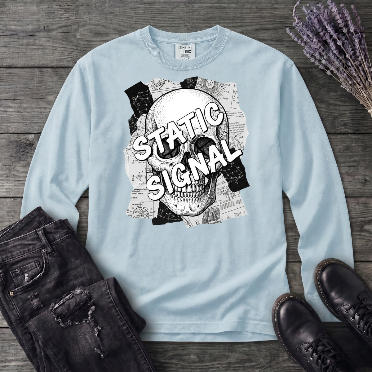 Static Signal Long Sleeve T-Shirt