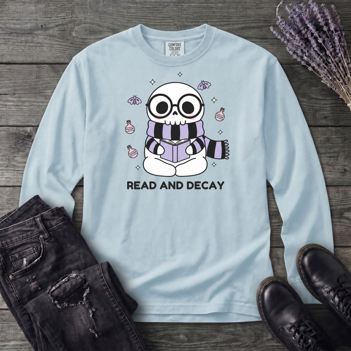 Read And Decay Long Sleeve T-Shirt