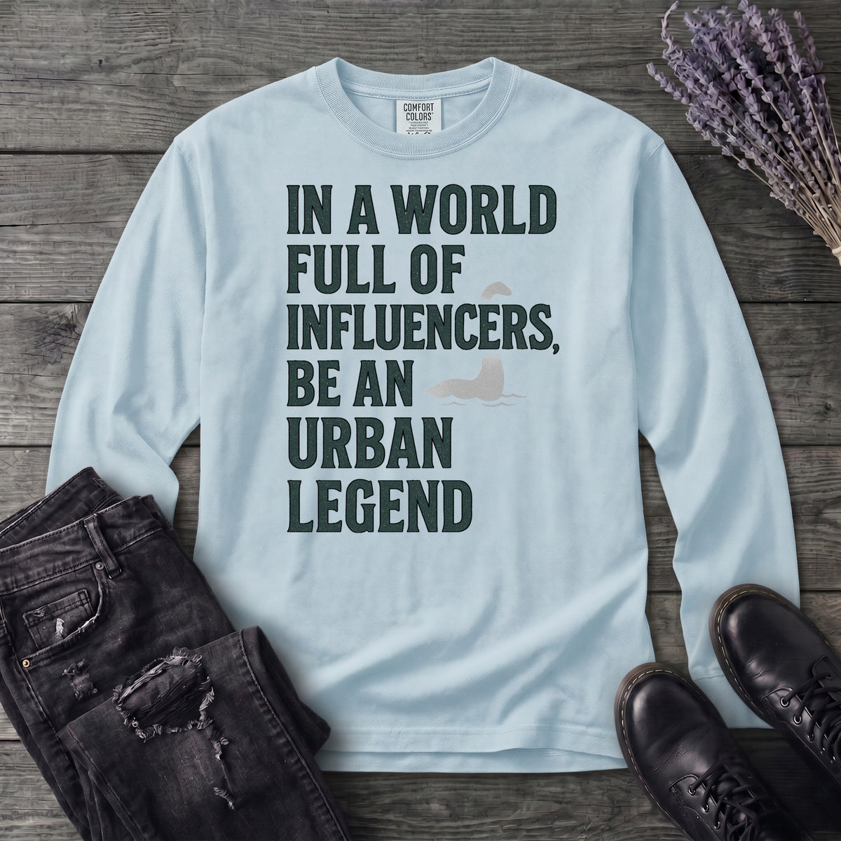 World Full Of Influencers Nessie Long Sleeve T-Shirt