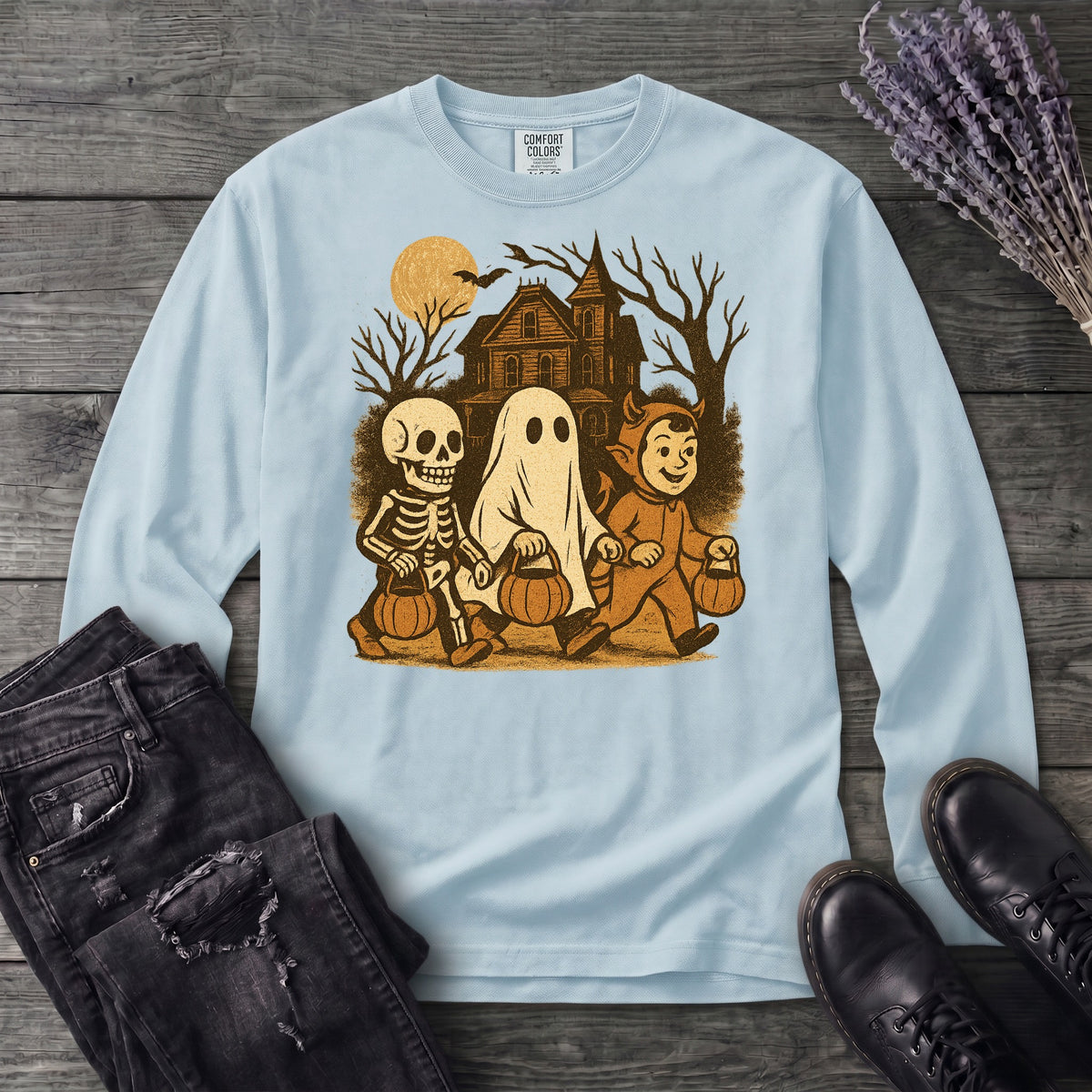Trick Or Treaters Long Sleeve T-Shirt