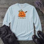 Jack-O-Lantern I'm Fine Long Sleeve T-Shirt