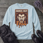Fangs Out For Fall Long Sleeve T-Shirt