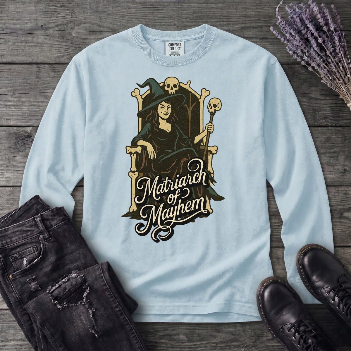 Matriarch of Mayhem Long Sleeve T-Shirt