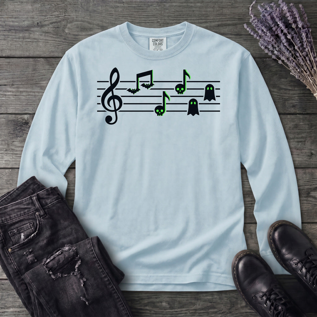 Spooky Music Long Sleeve T-Shirt