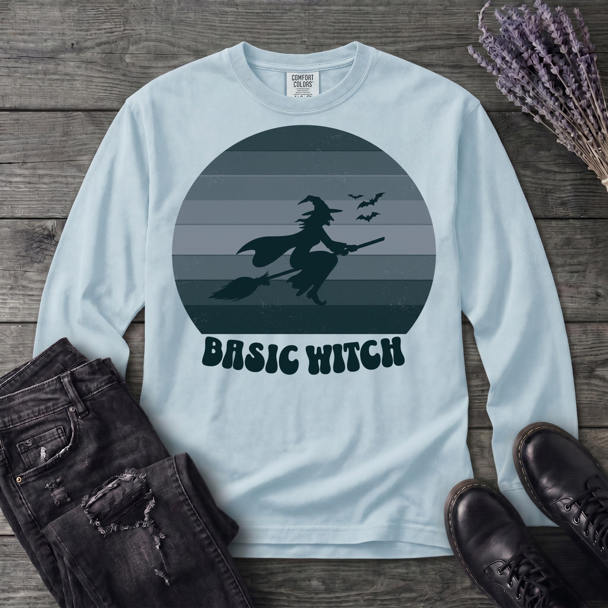 Basic Witch Long Sleeve T-Shirt