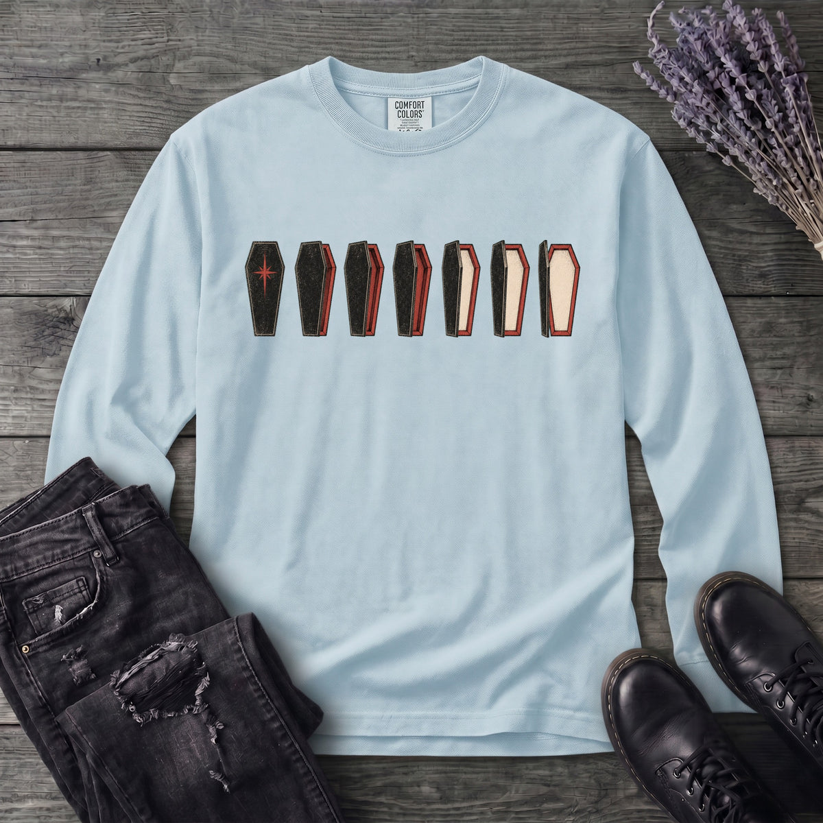 Coffin Evolution Long Sleeve T-Shirt