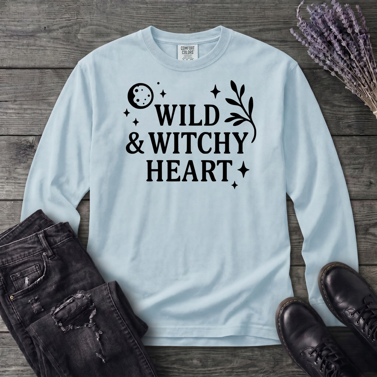 Wild Witchy Heart Long Sleeve T-Shirt