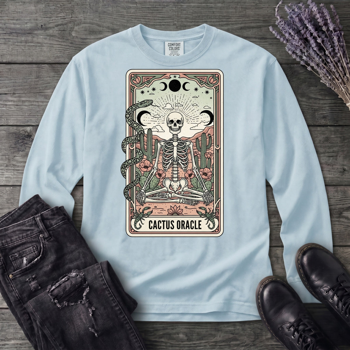 Cactus Oracle Long Sleeve T-Shirt