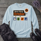 Next Stop October Long Sleeve T-Shirt