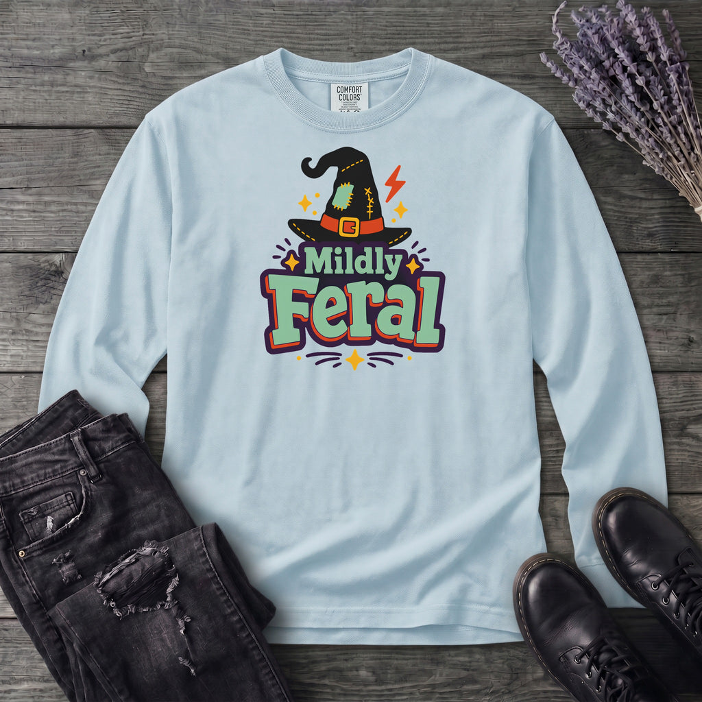 Mildly Feral Long Sleeve T-Shirt